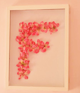 Fairytale Framed Flower Monograms