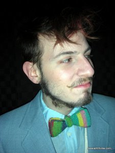 Adjustable Crochet Bow Tie