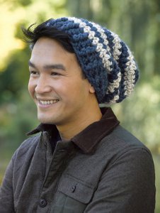 Men's Brimmed Crochet Hat