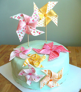 Whimsical Pinwheel Cake Tutorial