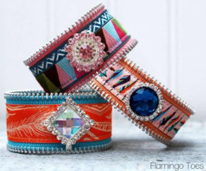 Cute and Charming Ribbon Cuff Bracelets