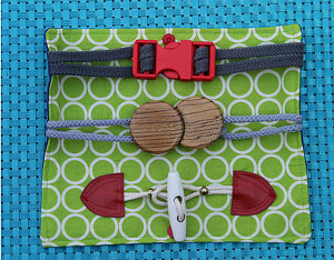 Big Buckles Quiet Book Pattern