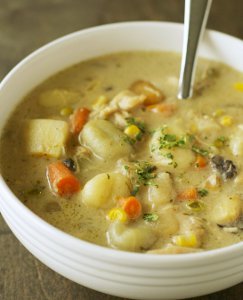 Not-Your-Grandma's Chicken and Dumplings