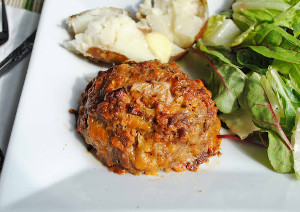 Cheddar Onion Mini Meatloaf