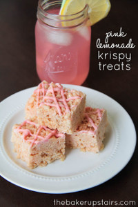 Pink Lemonade Krispy Treats