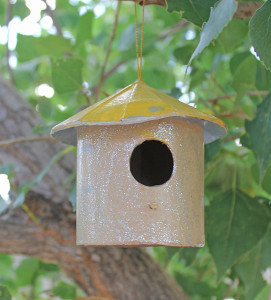 Perfectly Painted Bird Houses