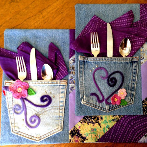 Glamtastic Jean Place Mats