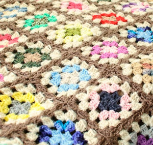 The Amazing Technicolor Crochet Afghan