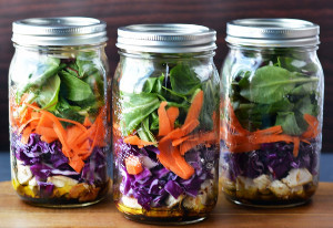 Mason Jar Detox Salad