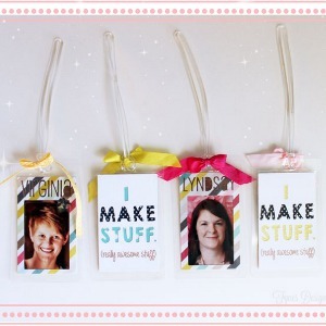 Craft Bag DIY Luggage Tags