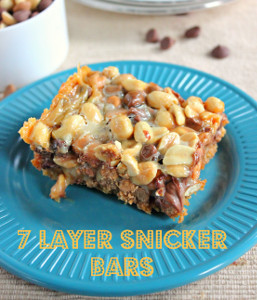 Snicker 7 Layer Bars