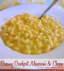 So Creamy Slow Cooker Macaroni and Cheese