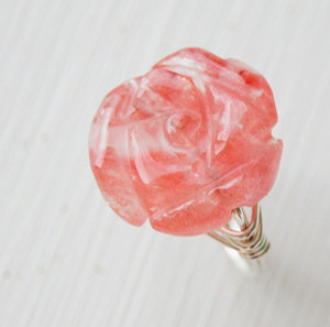 Radiant Rose Ring