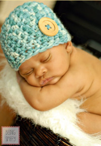 Button Baby Beanie