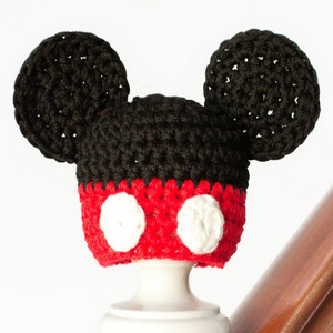 Mickey Mouse Inspired Baby Hat