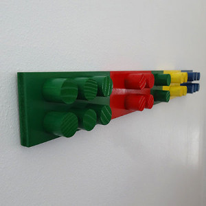 Nifty Lego Block Coat Hanger