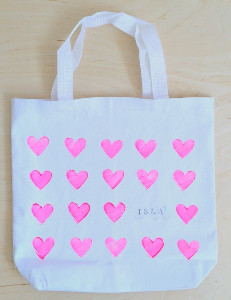 DIY Painted Canvas Tote