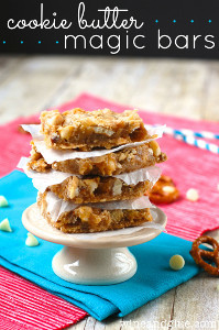 Cookie Butter Magic Bars