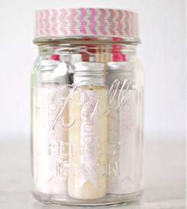 Pampering Pedicure Mason Jar Gifts