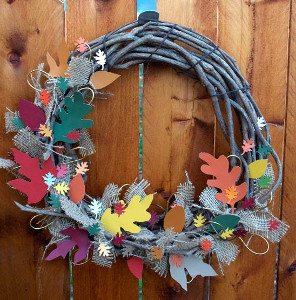 Actually Easy Autumn Wreath