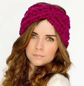 Criss-Cross Crochet Headband