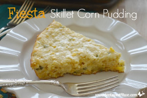 Fiesta Skillet Corn Pudding