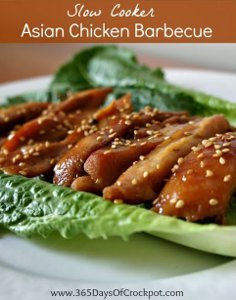 Slow Cooker Asian Chicken Barbecue