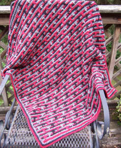 Dripping Lines Free Crochet Pattern