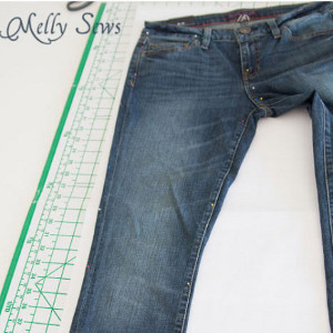 How to Make a Pattern from Jeans
