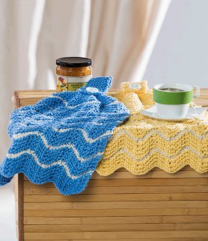 Colorful Hanging Dishtowels  Towel pattern, Kitchen towels crafts