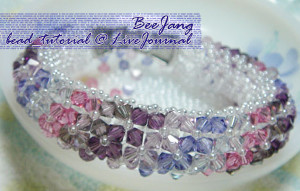 Dazzling Donut Crystal Bracelet