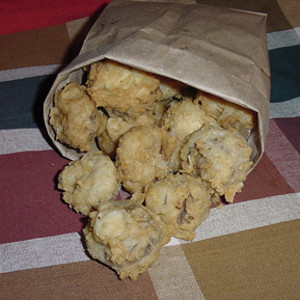 Homemade Fat Ronnie's Deep Fried Mushrooms