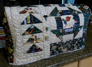 Adorable Quilted Sewing Machine Cover