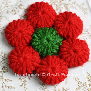 Holiday Crochet Coasters