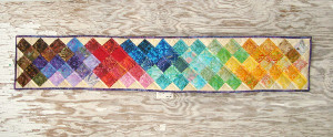 Rainbow DIY Table Runner