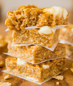 Homemade No-Bake Peanut Butter Marshmallow Cereal Bars