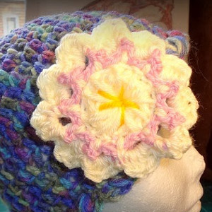 Summer Romance Crochet Flower