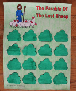 Free Printable Lost Sheep Game