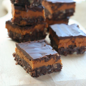 No-Bake Pumpkin Spice Nanaimo Bars