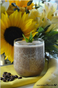 Coffee Banana Protein Smoothie