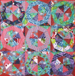 Patchwork Pinwheel Quilt