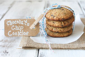 Super Skinny Chocolate Chip Cookies