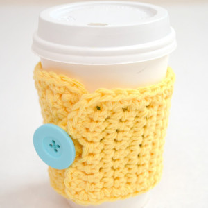 1-Hour Crochet Coffee Cozy