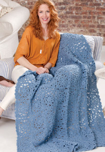 Sky Blue Lace Crochet Pattern