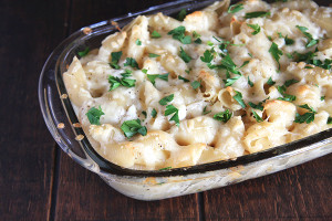 Cottage Cheese Baked Macaroni and Cheese