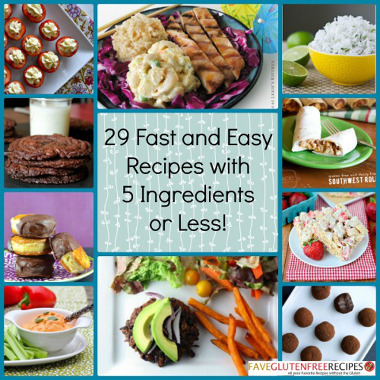 29 Fast and Easy Recipes with 5 Ingredients or Less