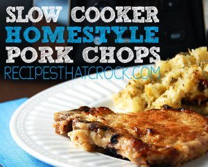 Slow Cooker Home-Style Pork Chops