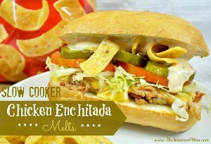 Copycat Subway Chicken Enchilada Melts