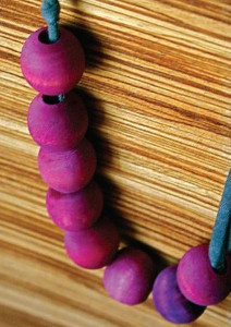 Blackberry Dyed DIY Necklace