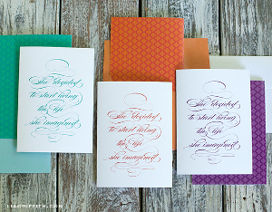 Imagine Quote and Free Printable Greeting Cards